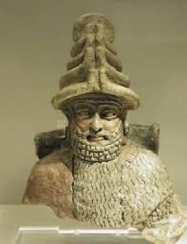 Hammurabi son, Samsu-Iluna take the control of the impire