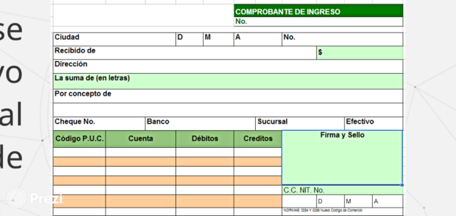 RECIBO DE CAJA O COMPROBANTES DE INGRESO
