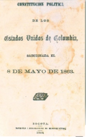 La constitución de 1863