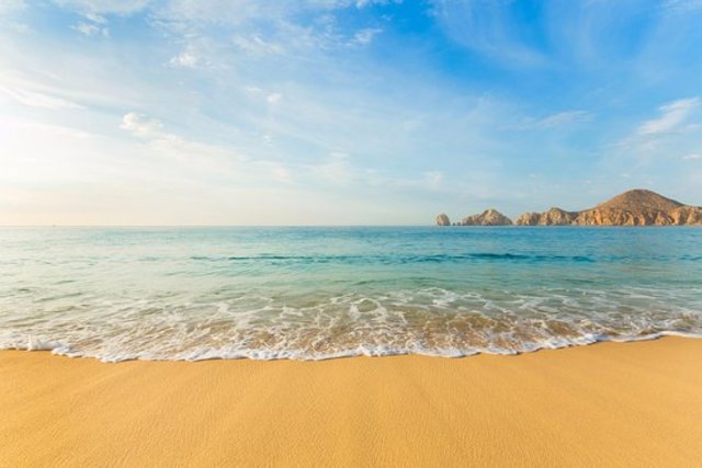 First Visit to the beach