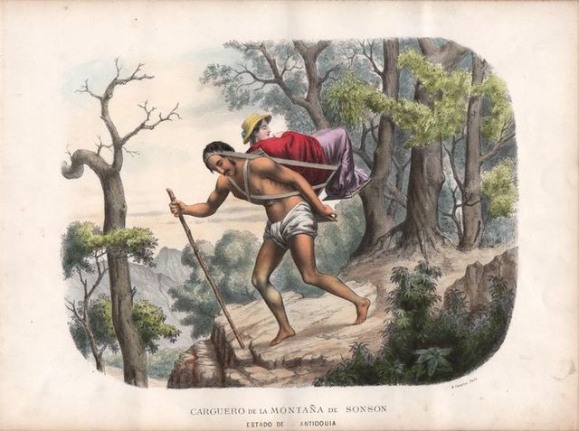 El carguero de la montaña, Sonsón