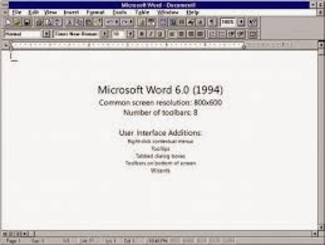 word de windows 6.0