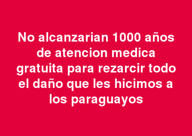 Deabate sobre la asistencia médica a los hermanos paraguayos en Posadas.