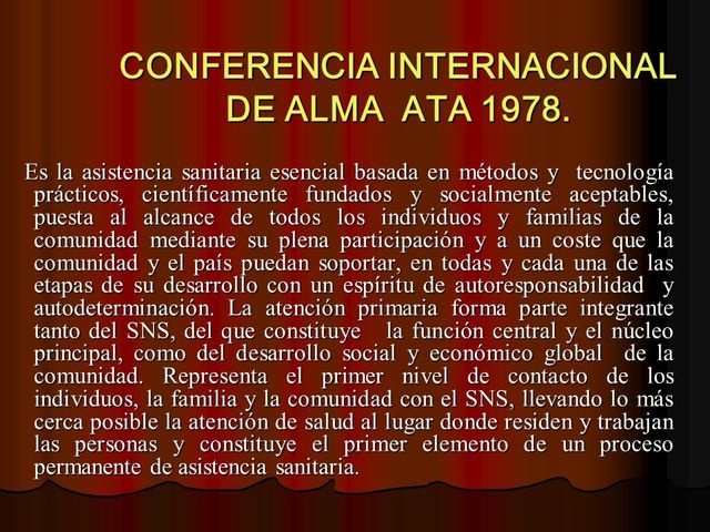 Conferencia internacional de Alma – Ata