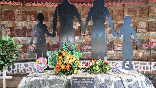 La masacre del mozote.