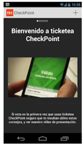 Ticketea CheckPoint