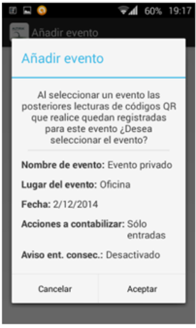 Control de asistencia con códigos QR y app