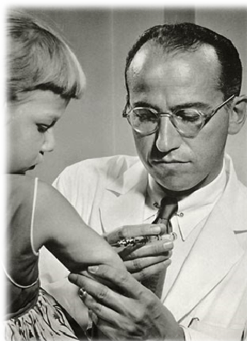 Desarrollo de la vacuna contra la polio