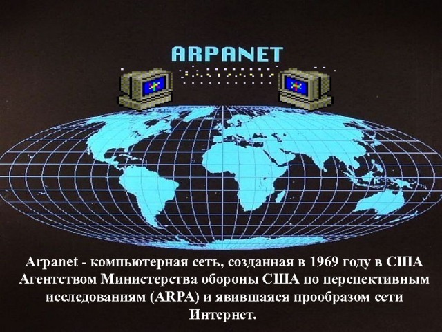 Создание проекта ARPANET
