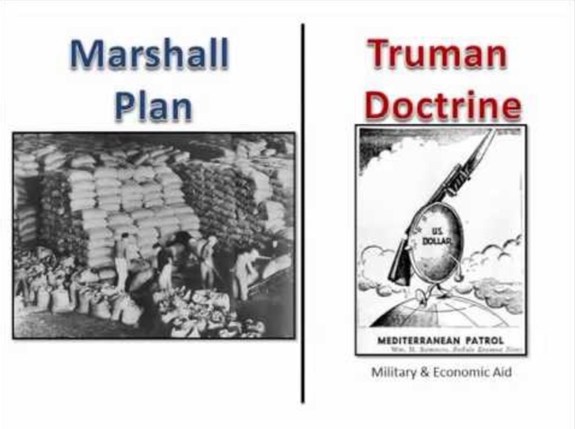 Doctrina Truman y Plan de Marshall