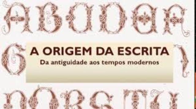 Origem da Escrita