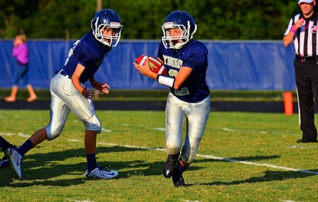 First Time Playing Football