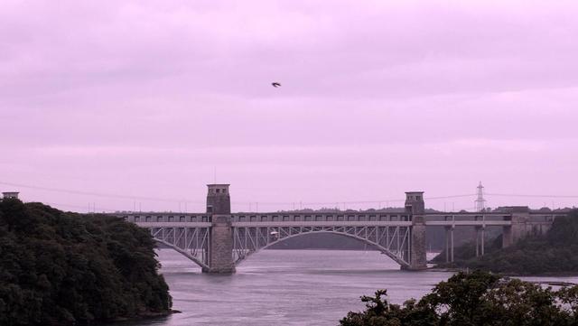Robert Stephenson realizo la construcción del puente de Newcastle.