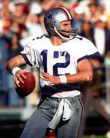 Sport star Roger Staubach