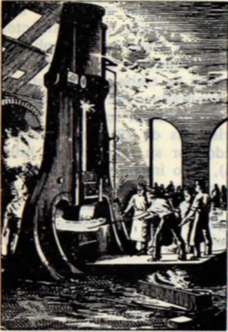 Martillo pilón de vapor