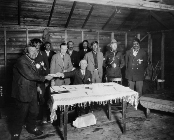 Signing of the Numbered Treaties