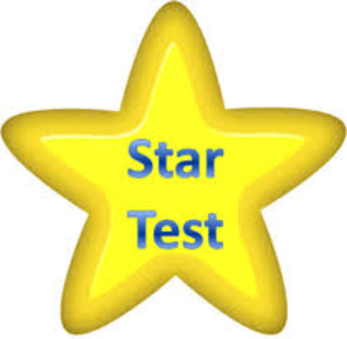Took my first star test