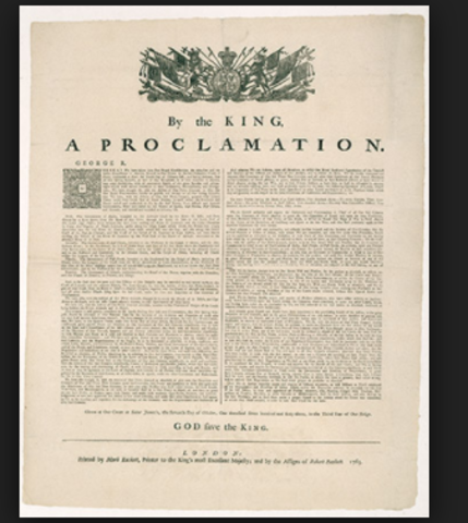 The Royal Proclamation