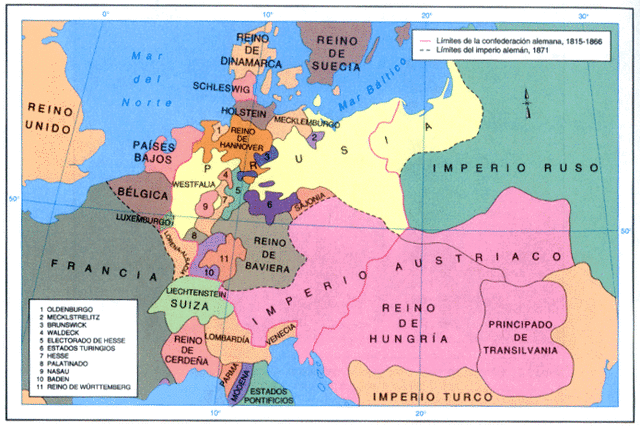 ALEMANIA ANTES DE LA UNIFIACIÓN