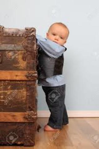 Walking for the first time