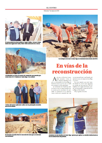 En vías de la reconstrucción