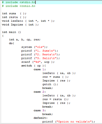 La programación estructurada