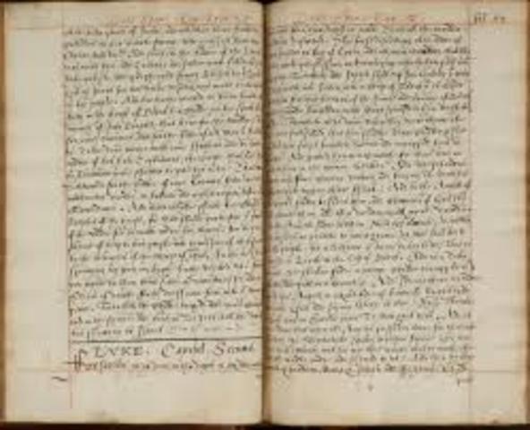 First translation of the Bible into English by John Wycliff*