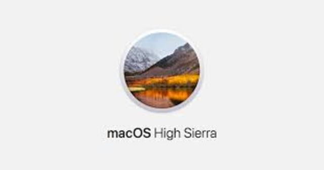 Mac OS X High Sierra (10.13.1)