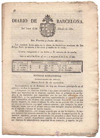 Surgimiento del periodico