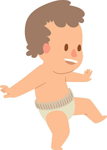 Yo aprendí a caminar a los 10 meses en la casa de mis abuelos.