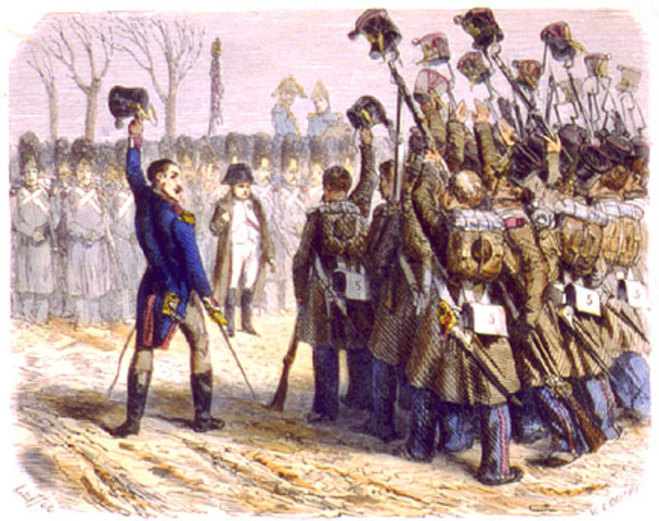 Napoleon returns from Elba exile