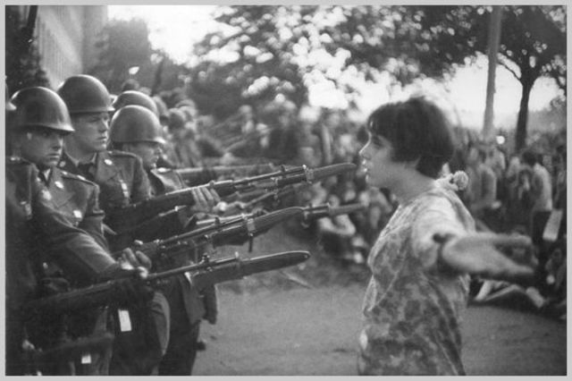 Manifestaciones en el pentagono