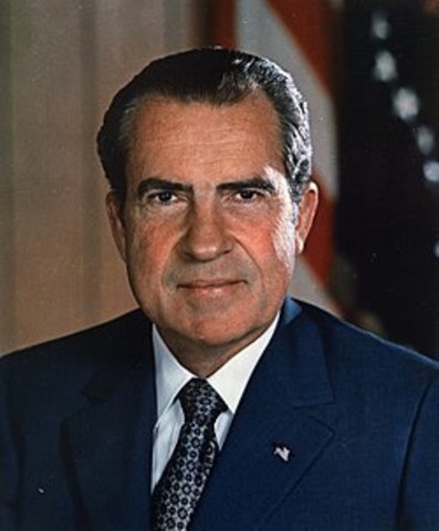 Richard Nixon fue elegido nueva presidente de Estados Unidos