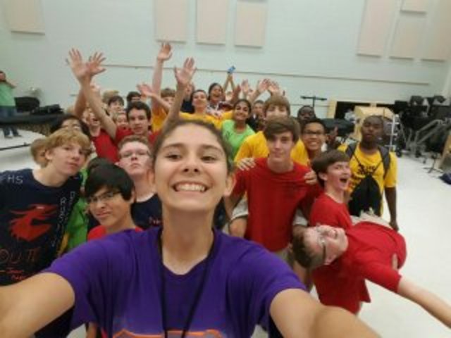 fui a la escuela secundaria