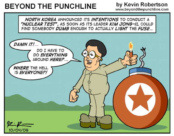 North korea admits to nuclear weapon testing