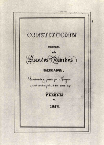 Constitución Política de la República Mexicana