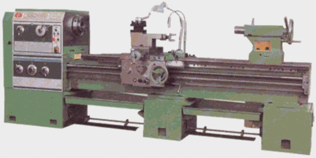 Surje la máquina de torno automático de roscar inglés.