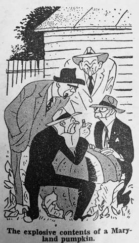 More evidence is the Pumpkin Papers were introduced to this investigation.  Chambers had told that he had placed them in a hollowed pumpkin in one of his pumpkin farms. These papers were claimed to be given by Hiss to Chambers.