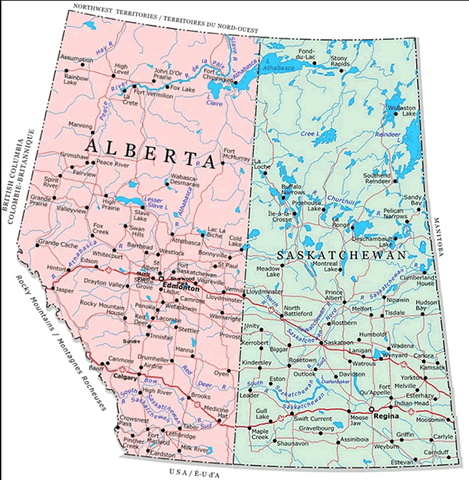 ALBERTA  AND SASKATCHEWAN BECOME PROVINCES