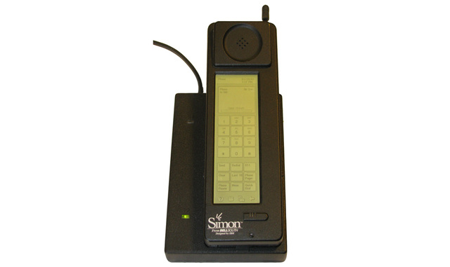 IBM Simon con teclado QWERTY