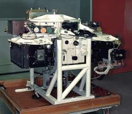 Aparición del espectrografo