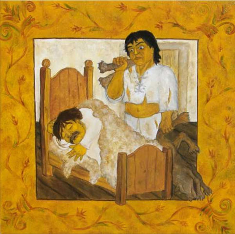 a farkasokat György küszöbére fekteti