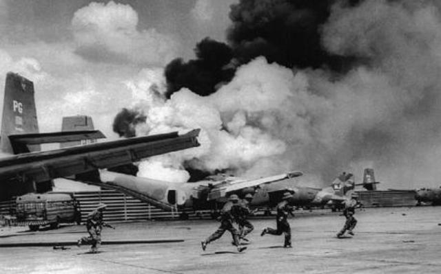 South Vietnam falls and Vietnam War ends