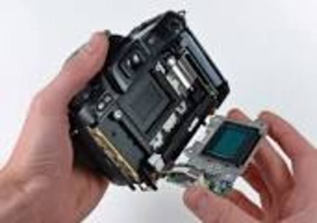 Camara digital con sensores de imagen