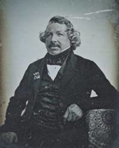 JACQUES LOUIS DAGUERRE (1829)