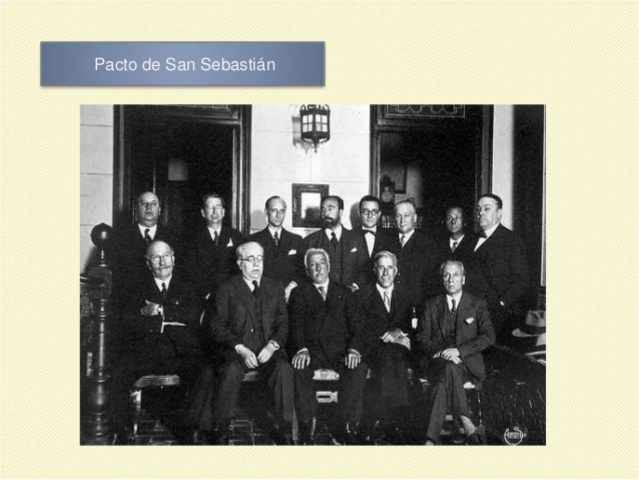 Pacto de San Sebastián.