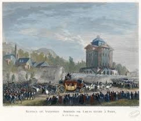 Royal family confined to Tuileries