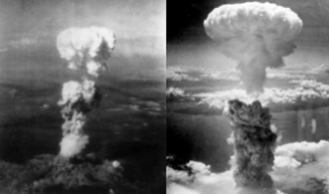Atomic bombs on Japan