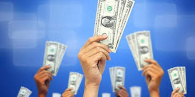 Raising money for the war