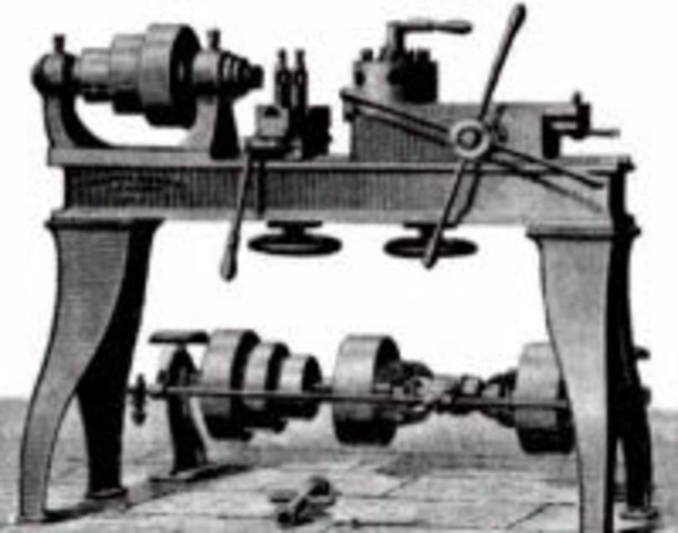 Torno automático de roscar ingles